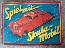 D.R.G.M. MUSEALES ALTES BRETTSPIEL SPIEL MIT SKALA MOBIL JOH. NEUHIERL N&Uuml;RNBERG