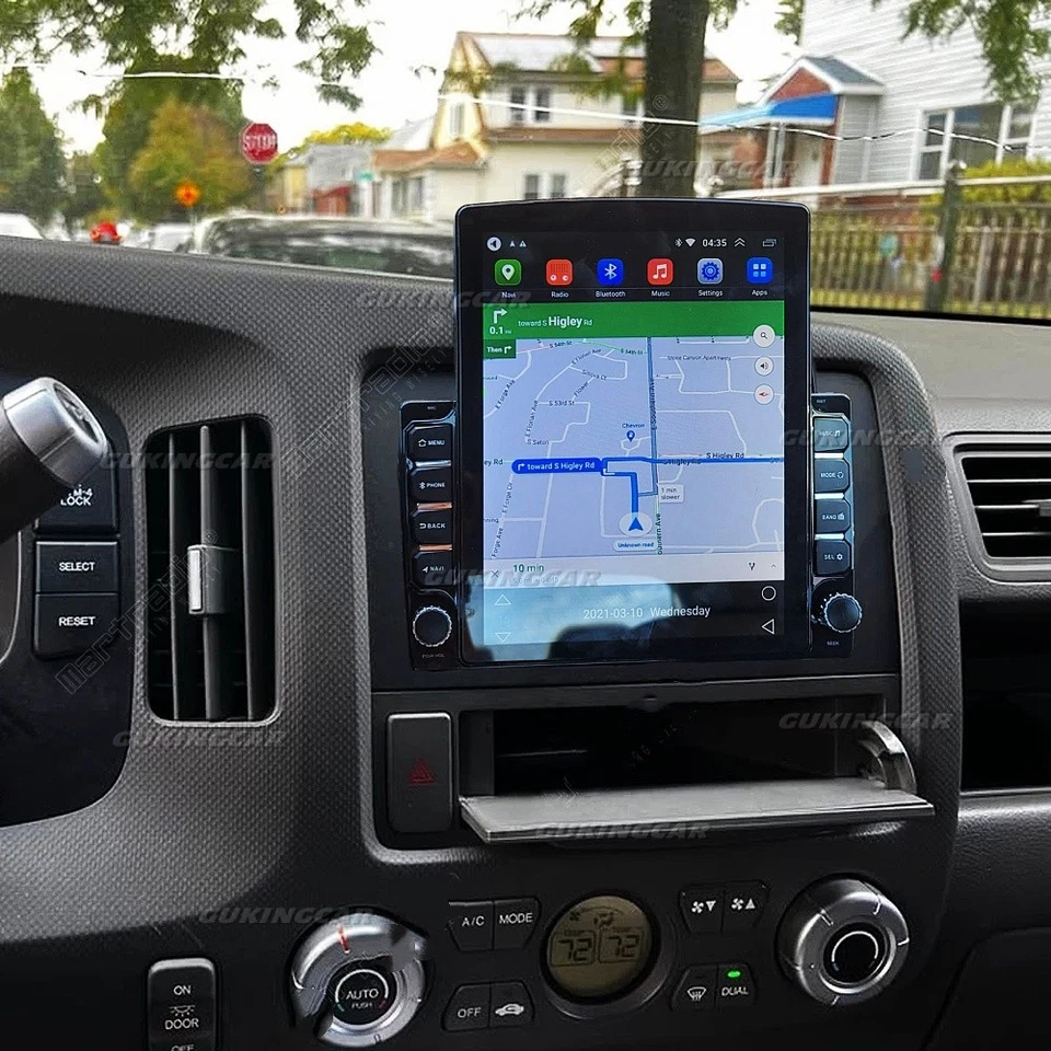 9.7" Carplay For Honda Ridgeline 2006-2019 CAR Radio Stereo Android13 GPS NAVI Foto 3 de 4