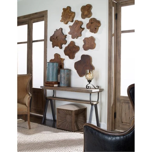 Uttermost 04085 Kalani Natural Teek Wood Wall Art - Picture 3 of 3