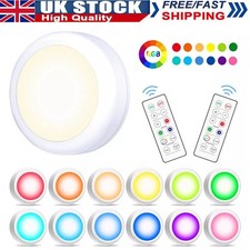 3/6PACK LED Under Cabinet Lights Kitchen Cupboard Shelf Counter Display Lamp UK