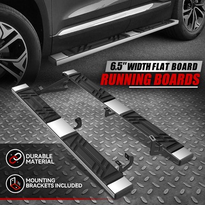 For 19-23 Hyundai Santa Fe 6.5'' Premium Running Boards Pedal Side Step Nerf Bar