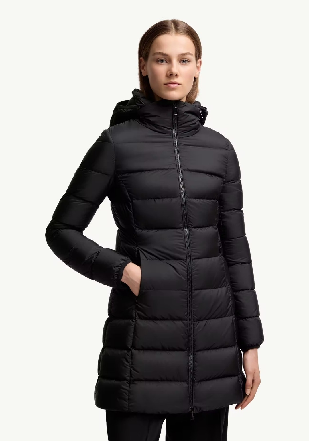 MONCLER GIE GIUBBOTTO Women's Down jacket Size 1 (Small) Black image 2