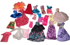 Vintage Lot 1960s/70s/80s/90s Barbie Doll Clothing Dresses 20 Pieces - Bag #2