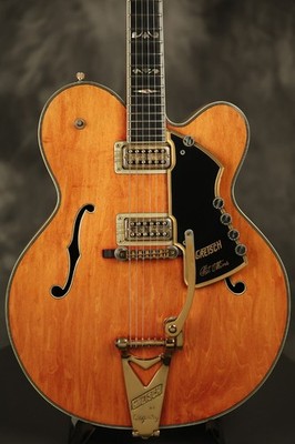 1973 Gretsch 7690 Super Chet Autumn Red Stain faded Orange