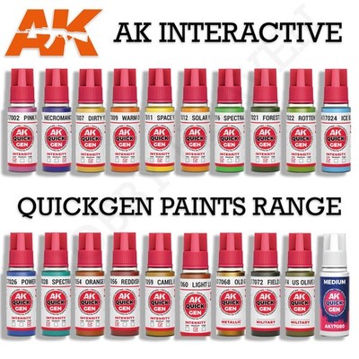 AK Interactive Quickgen Speedpaint Acryl 18ml - Einzelfarben schneller Versand
