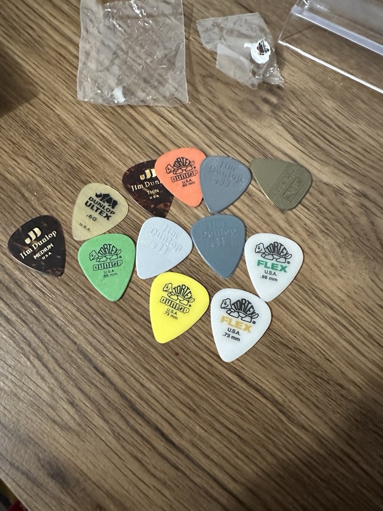 Dunlop 12-Pack Assorted Guitar Picks for All Playing Styles  