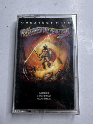 Molly Hatchet Greatest Hits Cassette 1990 Epic Records 2 New Recordings
