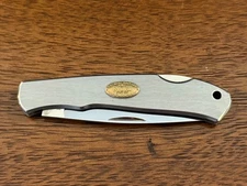 VINTAGE MOKI MK520 Silver Feather Folding Knife - Japan