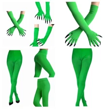Witch Elphaba Cosplay Green Pants Golves Costume Halloween Elphaba Carnival
