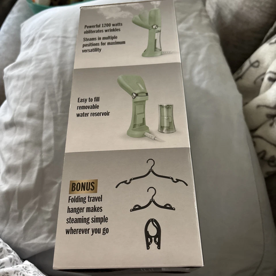 Conair ExtremeSteam Power Garment Steamer with Detachable Water Tank Sage - Image 4 of 4