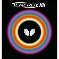 Butterfly Tenergy 05 -- Red 2.1 mm Super Thick TA 05800 Rubber Tennis Table 66