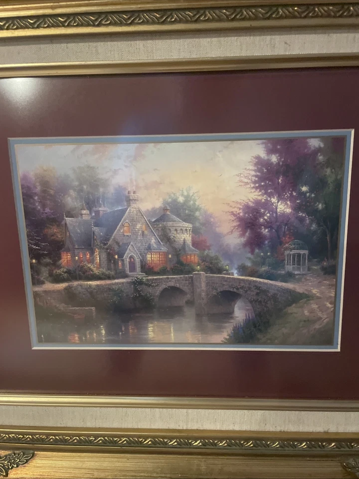 Lamplight Manor Charles Kinkade - Image 2 of 4