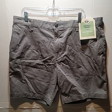 NWT Dockers Men's Perfect Shorts 8" Inseam Grey Size 38