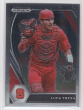 #PDP214 2021 Prizm Draft Picks BASE Luca Tresh NC State Wolfpack
