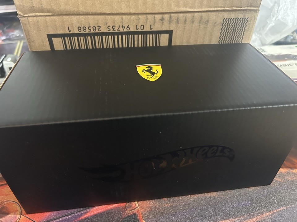Hotwheels Ferrari Heritage Set Edição Limitada 499p 312p Vermelho