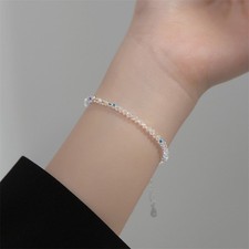 Super Flashing Ultra-Fine Crystal Bracelet Light Luxury Texture Simple Female