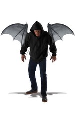 Brand New Wicked Wings Vampire Bat Costume Accessory