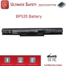   New BPS35 Battery for Sony VAIO 14E 15E Series VGP-BPS35A SVF142C29M SVF152C29M