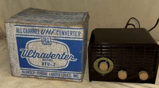 Vintage R-T Labs UHF VHF All Channel Converter Ultraverter BTU-2 Blonder Tongue