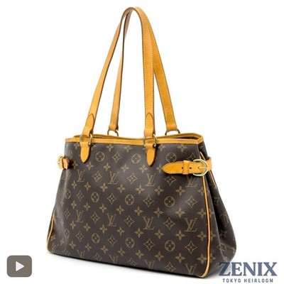 Louis Vuitton 21st Batignolles Horizontal Monogram Tote Shoulder Bag 2005 France