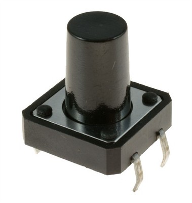 50 x 12x12x13mm Momentary Push Button Tactile Switch PCB Mounted SPST