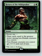 Magic the Gathering Return of the Wildspeaker Lorwyn Eclipsed Commander MTG
