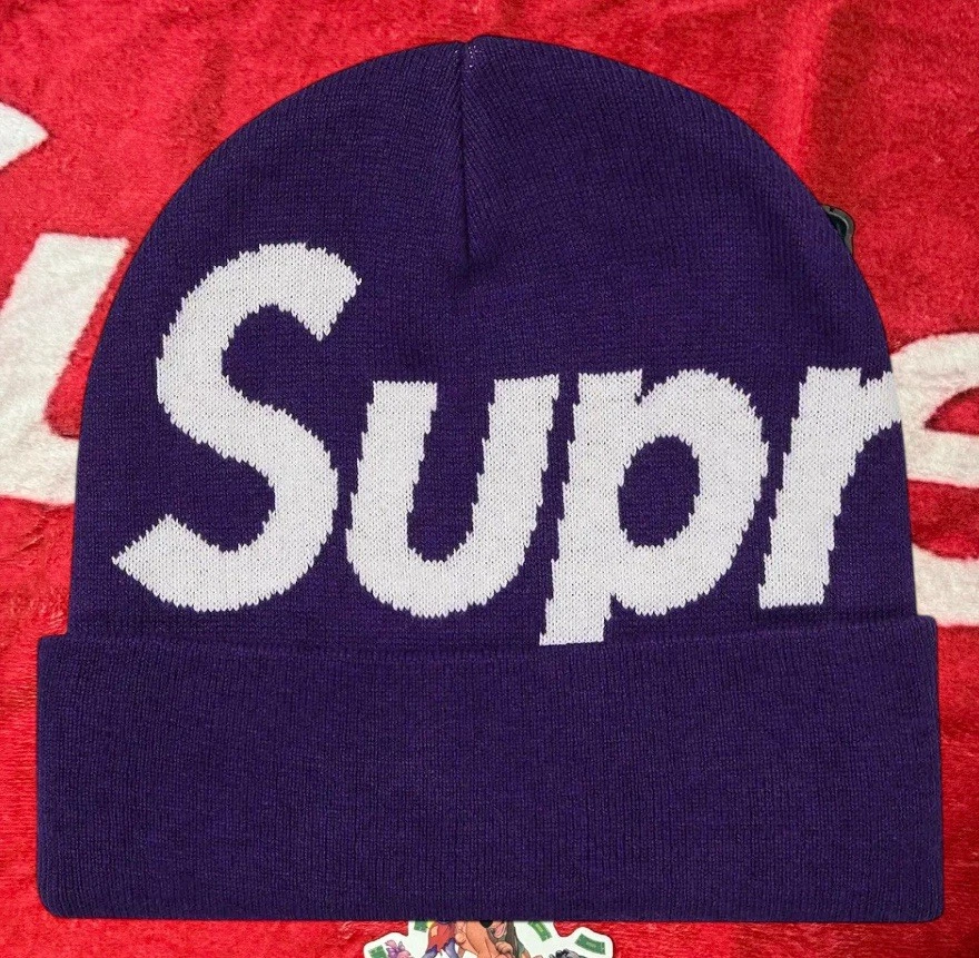 Supreme Beanie Purple Hats for Men for sale | eBay