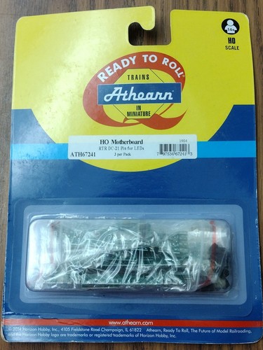Athearn HO #67241 HO Motherboard RTR DC 21 Pin for LED's (3 per Package) | Condition: New
