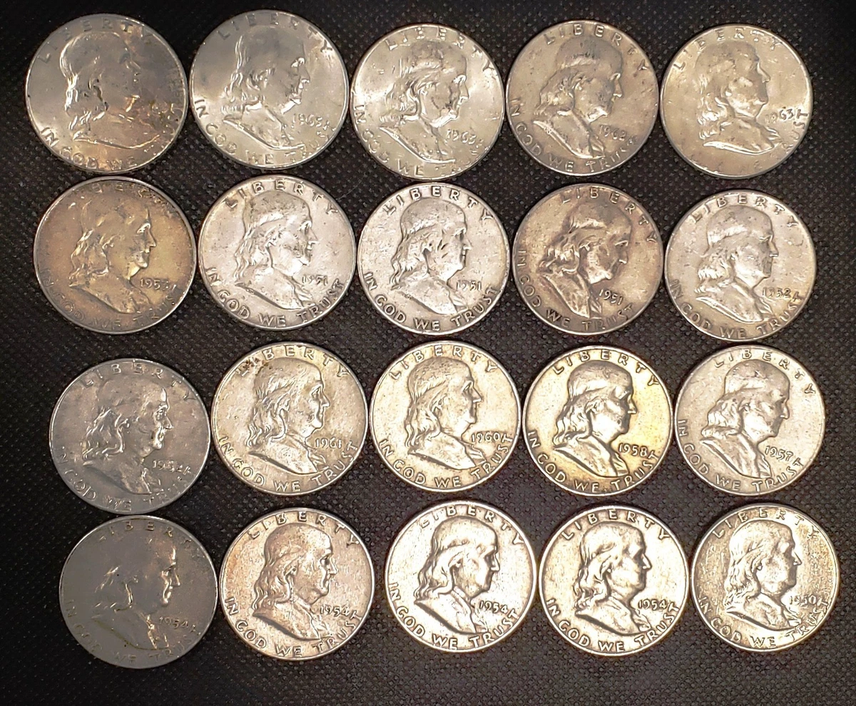 Franklin Half Dollar Roll for sale | eBay