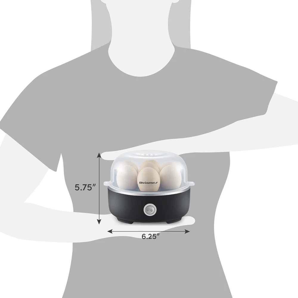 EGC115B Easy Egg Cooker Electric 7-Egg Capacity Soft Medium Hard-Boiled Egg... EGC115B Easy Egg Cooker Electric 7-Egg Capacity Soft Medium Hard-Boiled Egg...