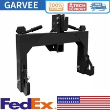 3 Point Quick Hitch for Category 1 Tractor with 2 Inch Receiver Hitch 3000 Lbs