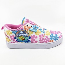 Heelys Spongebob Pro 20 White Light Pink Blue Womens Size 9 Athletic Sneaker