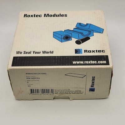 Roxtec Modules RM 5/0X24 Qty 24 Cable Entry Sealing System Blanks RM00305241000