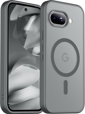 Magnetic for Google Pixel 9A Case, Military Grade Drop Protection Slim Transluce