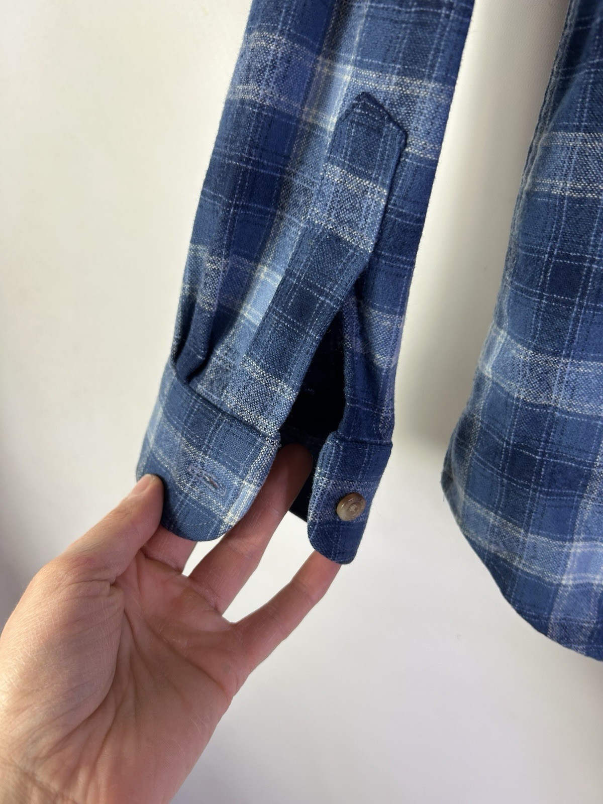 Vintage 90s Pendleton Wool Button Shirt Womens Me… - image 9