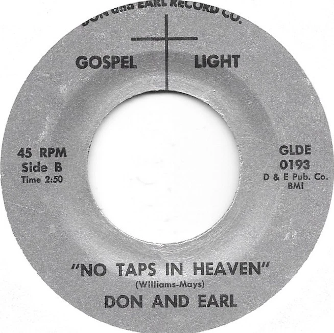 DON AND EARL America Please Love It on Gospel Light hillbilly gospel 45 HEAR - Image 2 of 2