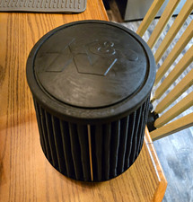 Kn Cone Filter Ru-3101hbk Dry Reusable Filter. Used Cleaned Free Shipping