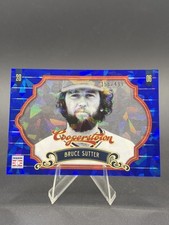 2012 Panini Cooperstown - Bruce Sutter #54 Blue Crystal Collection /499