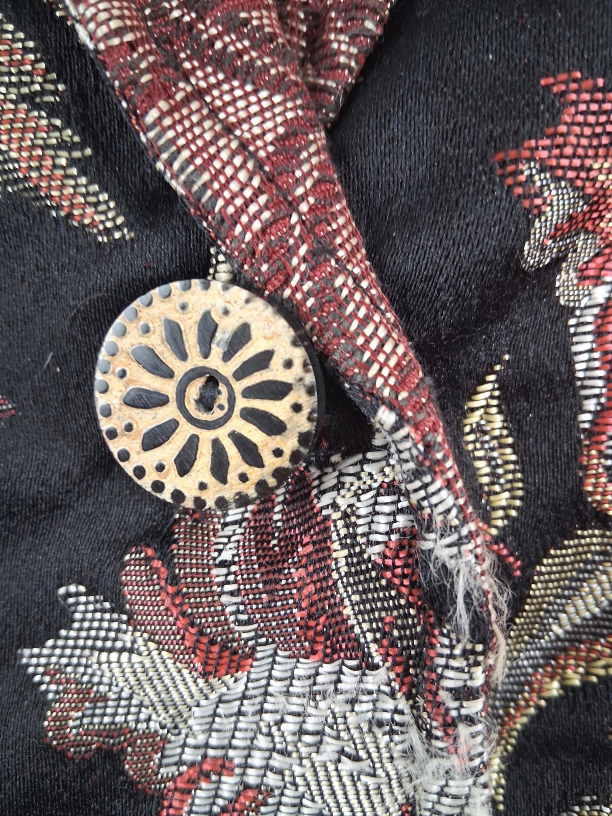 Sandy Starkman Patchwork Jaquard Jacket Womens Sm… - image 10