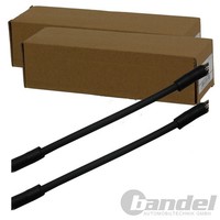 2X AIC BremsschlÄUche Vorne Beidseitig Passend FÜR Audi A4 A6 Skoda Superb VW