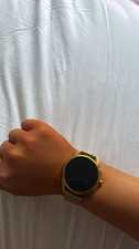 Emporio Armani Damen Armbanduhr Edelstahl Gol...