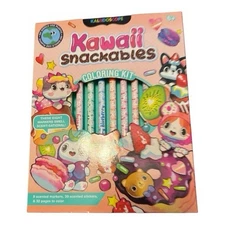 KALEIDOSCOPE KAWAII SNACKABLES COLORING KIT BY HINKLER IMAGINE NEW IN BOXES 