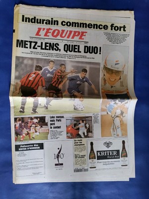 FC METZ / ROBERT PIRES Journal das Team 5.10.1995
