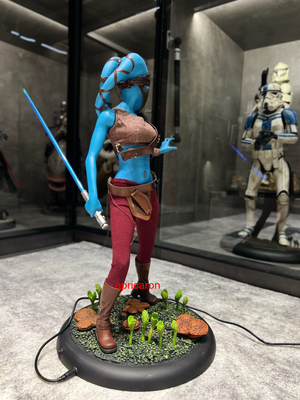 Sideshow Star Wars Aayla Secura 1/4 Statue Resin Model Collectible