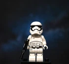 LEGO Star Wars: First Order Stormtrooper Minifigure - Rounded Mouth (sw0667)