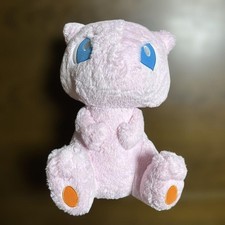 Pokemon Center Big Fluffy Mew Plush Doll 37cm Official Authentic Japan Used