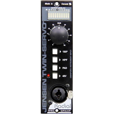 Twin-Servo 500 Series Preamplifier