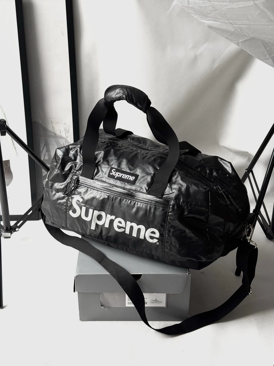 Supreme Black Duffle Bags for Men for sale | eBay