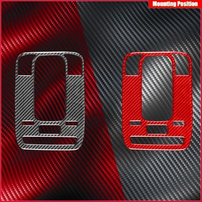 Genuine Carbon Fiber Overhead Reading Lamp Trim For Benz 2022-2024 W206 C-class