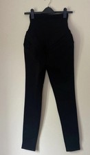 New Look JENNA black over bump skinny maternity jeans size 6 New